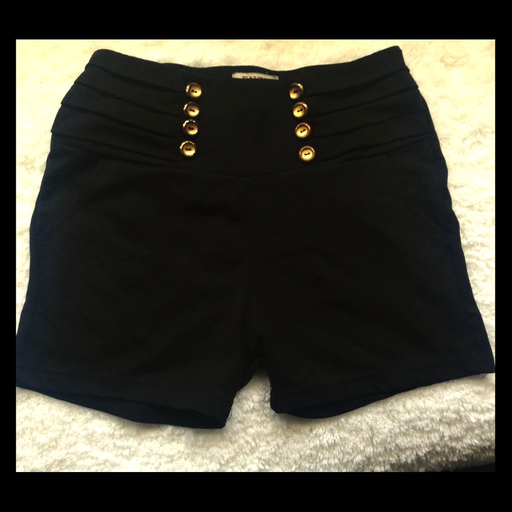 High waisted shorts